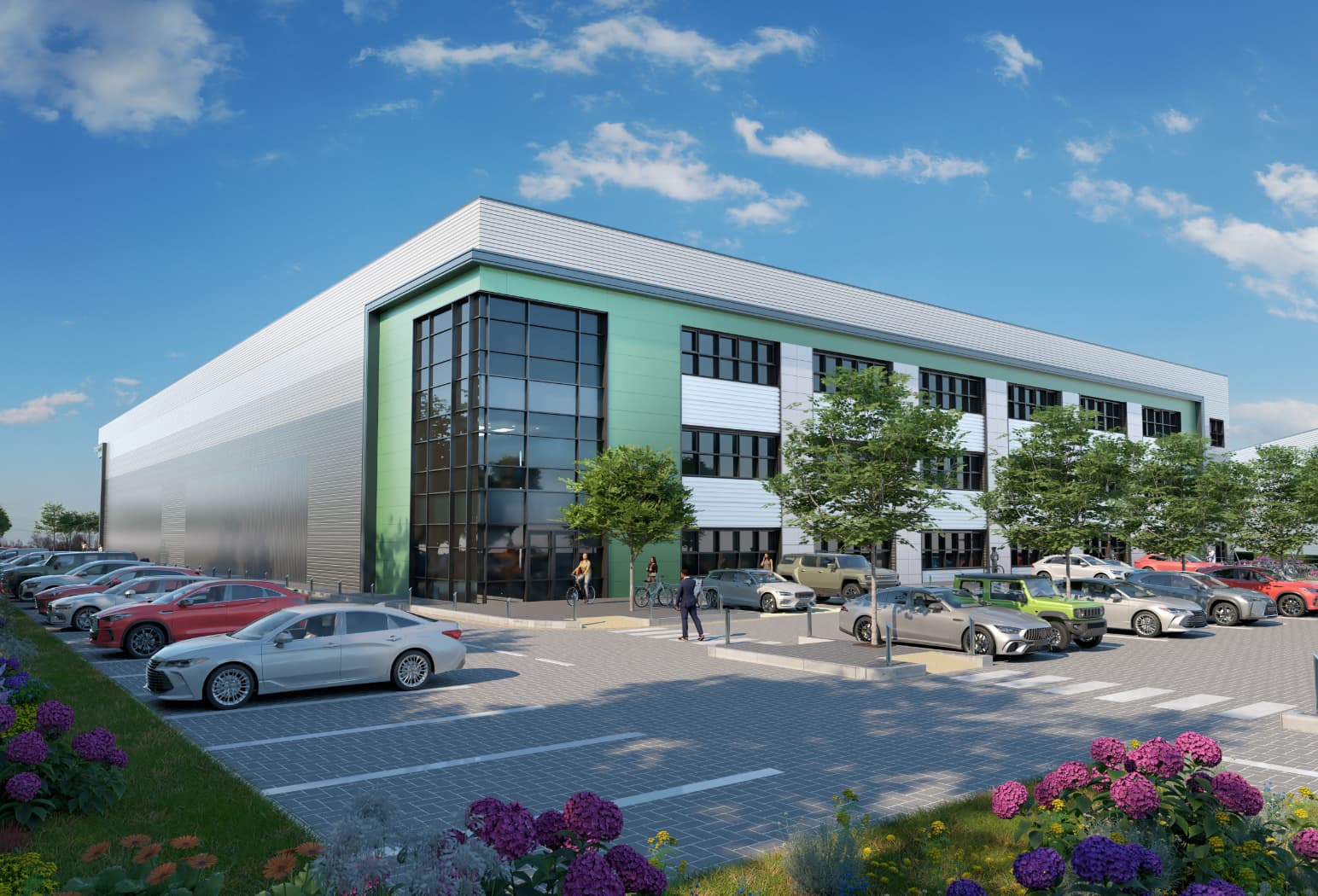 CGI view of Oxenwood Acton Office